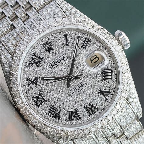 rolex datejust diamond replica|how to identify a rolex watch.